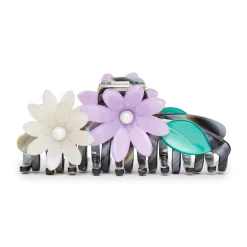 ABALONE PETUNIA CLAW CLIP