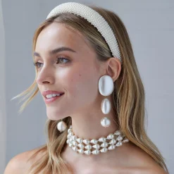 ALL OVER PEARL ALICE HEADBAND