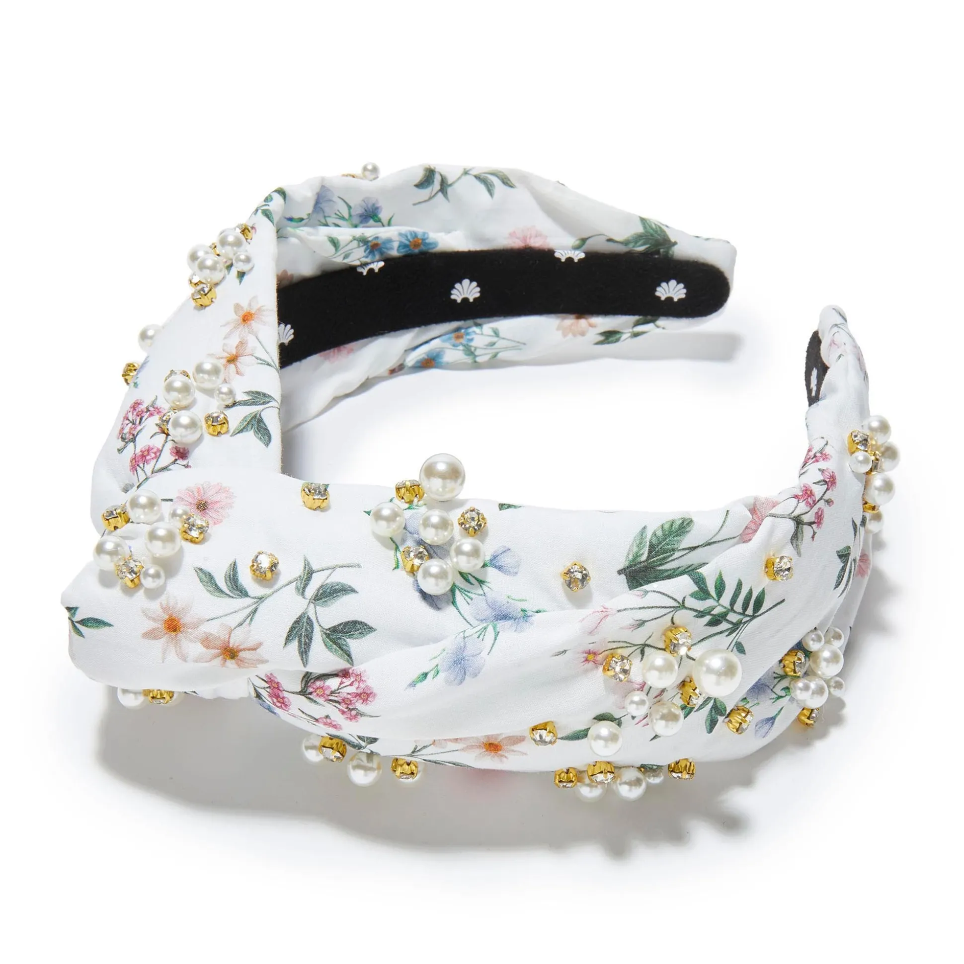 ANNIE MARLENE LIBERTY PEARL CRYSTAL HEADBAND