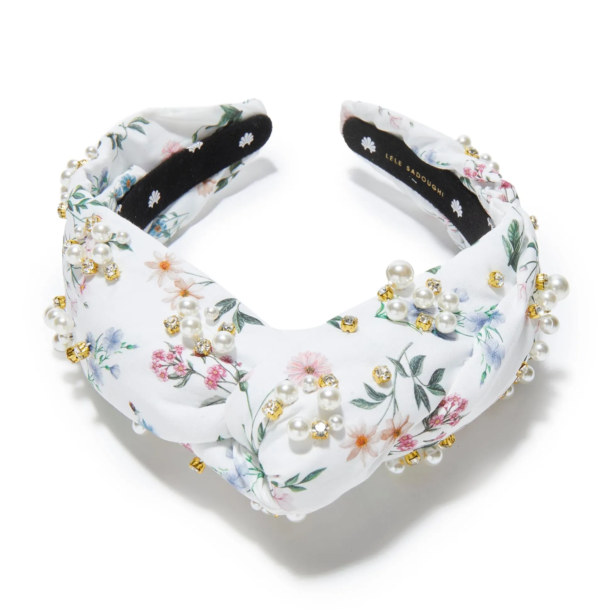 ANNIE MARLENE LIBERTY PEARL CRYSTAL HEADBAND