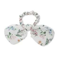 ANNIE PENNY LIBERTY PEARL CRYSTAL BOW SCRUNCHIE