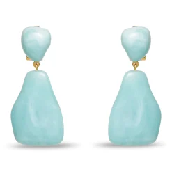 AQUA WILMA DROP EARRINGS