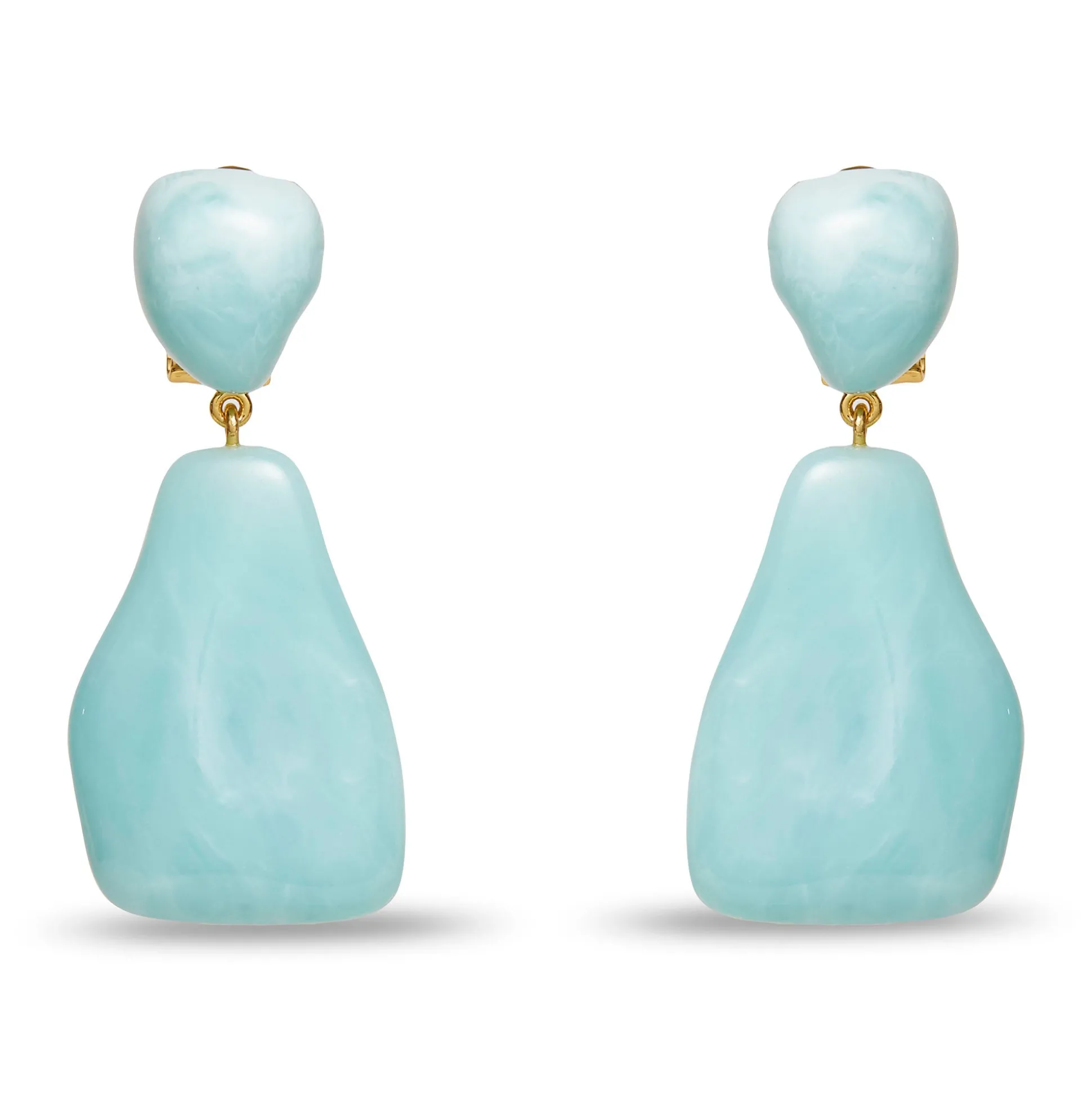 AQUA WILMA DROP EARRINGS