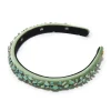 AUGUST PERIDOT GIGI JEWELED BIRTHSTONE HEADBAND