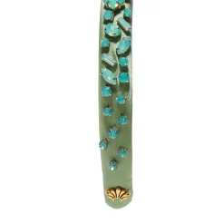 AUGUST PERIDOT GIGI JEWELED BIRTHSTONE HEADBAND