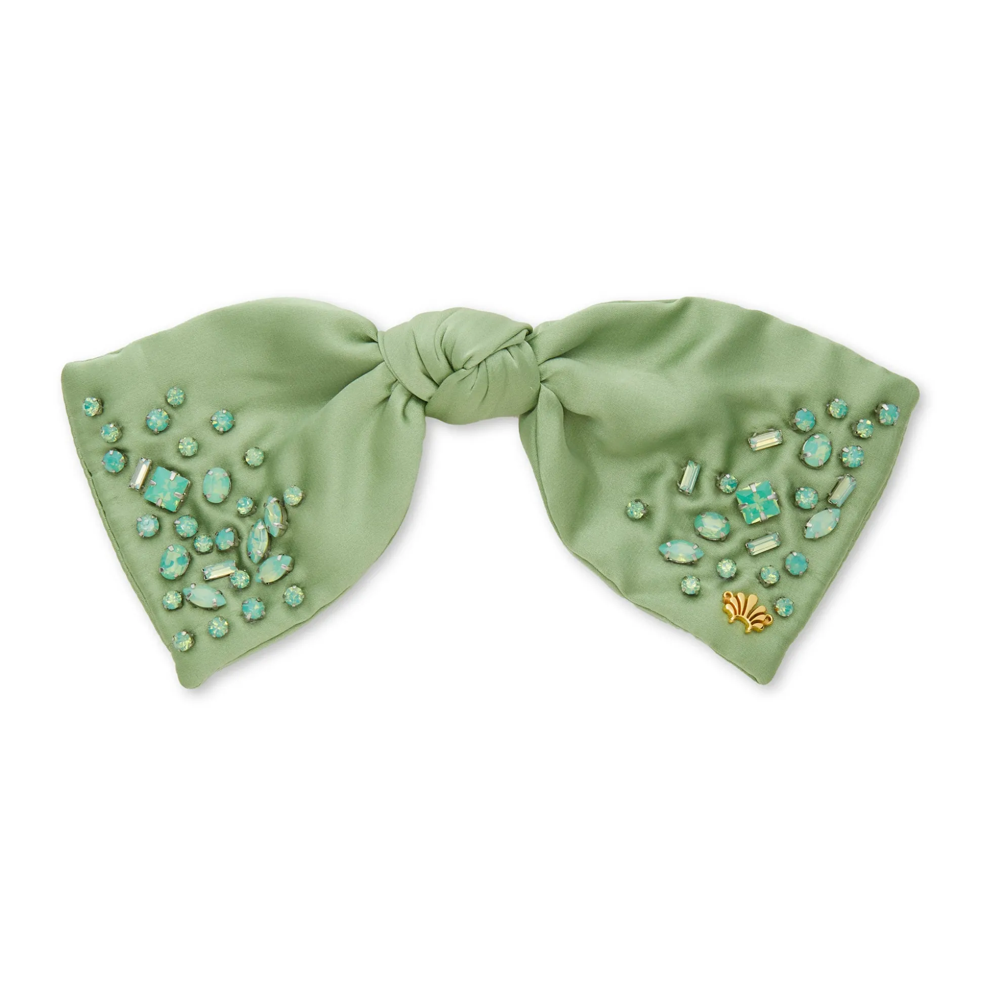 AUGUST PERIDOT PALOMA JEWELED BIRTHSTONE BOW