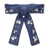 AZURE ANTOINETTE OASIS EMBELLISHED BOW BARRETTE