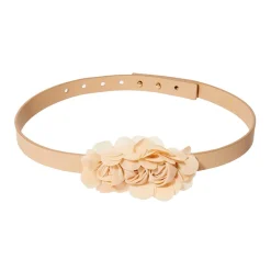 BISQUE PETUNIA FLOWER BELT
