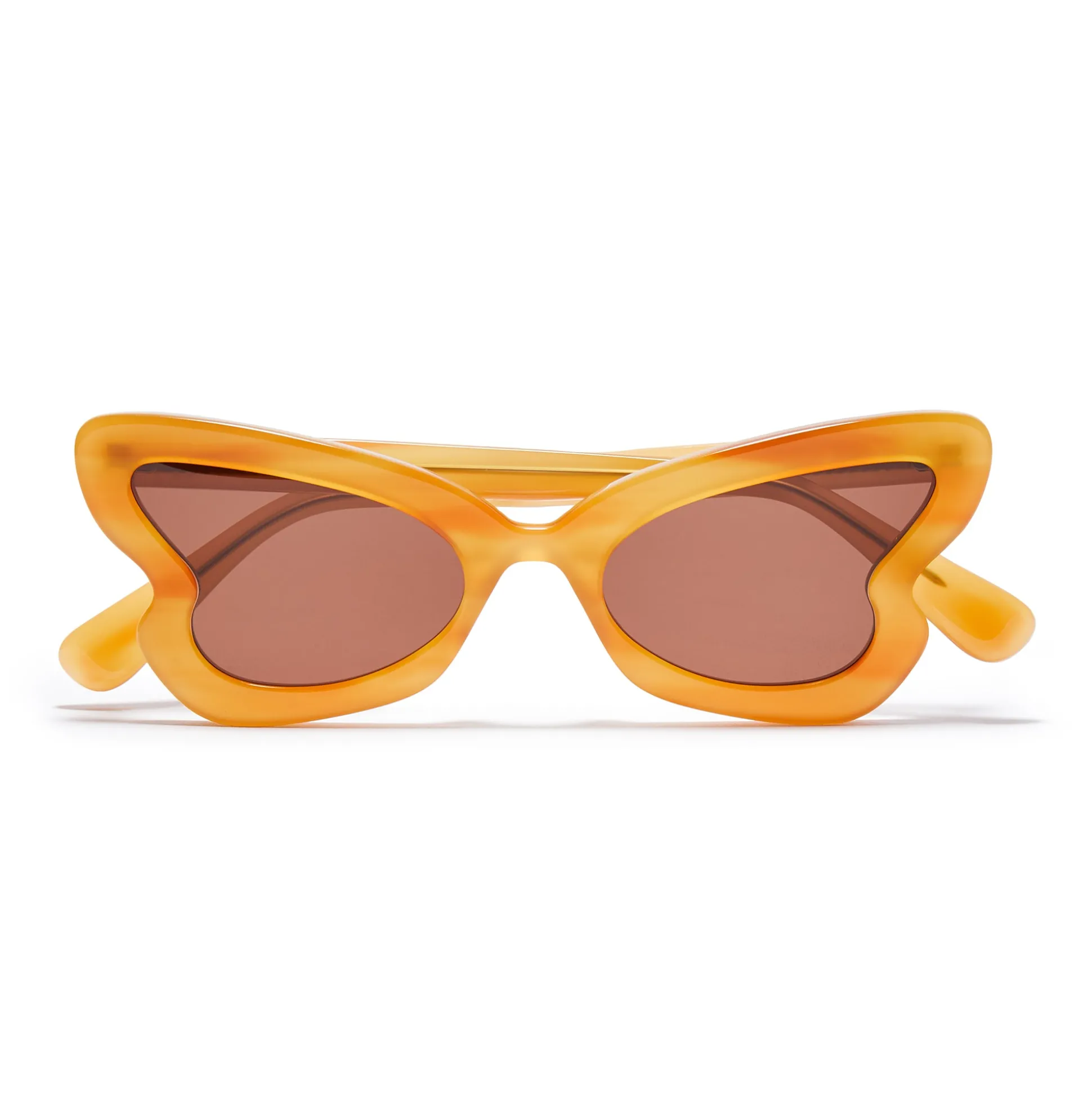 BLONDE TORTOISE PEGGY SUNGLASSES