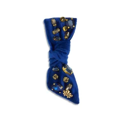 BLUE EMBELLISHED AWARENESS RIBBON