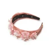 BLUSH MELON KIDS BRIGITTE PAILLETTE FLORAL HEADBAND