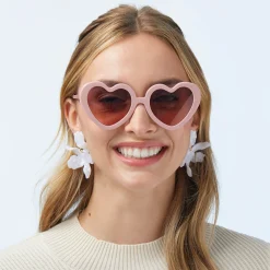 BLUSH SWEETHEART SUNGLASSES