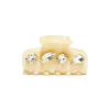 BONE MINI CRYSTAL CLAW CLIP