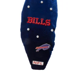BUFFALO BILLS LELE SADOUGHI X NFL BLUE EMBELLISHED KNOTTED HEADBAND