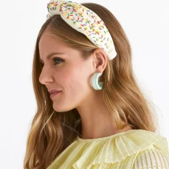 BUTTERCREAM BIRTHDAY CAKE KNOTTED HEADBAND