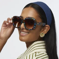 CALICO MIDNIGHT JACKIE SQUARE SUNGLASSES