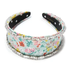 CALIFORNIA BLOOM BRIGITTE LIBERTY CRYSTAL TRIM HEADBAND