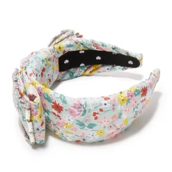 CALIFORNIA BLOOM HOLLY LIBERTY CRYSTAL TRIM HEADBAND