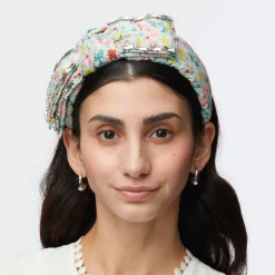CALIFORNIA BLOOM HOLLY LIBERTY CRYSTAL TRIM HEADBAND