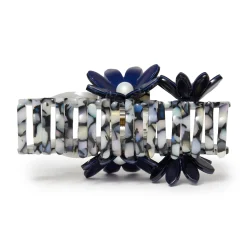 CELESTIAL JET PETUNIA CLAW CLIP
