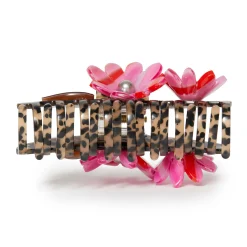 CHEETAH PETUNIA CLAW CLIP