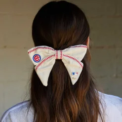 CHICAGO CUBS LELE SADOUGHI / MLB IVORY BOW BARRETTE