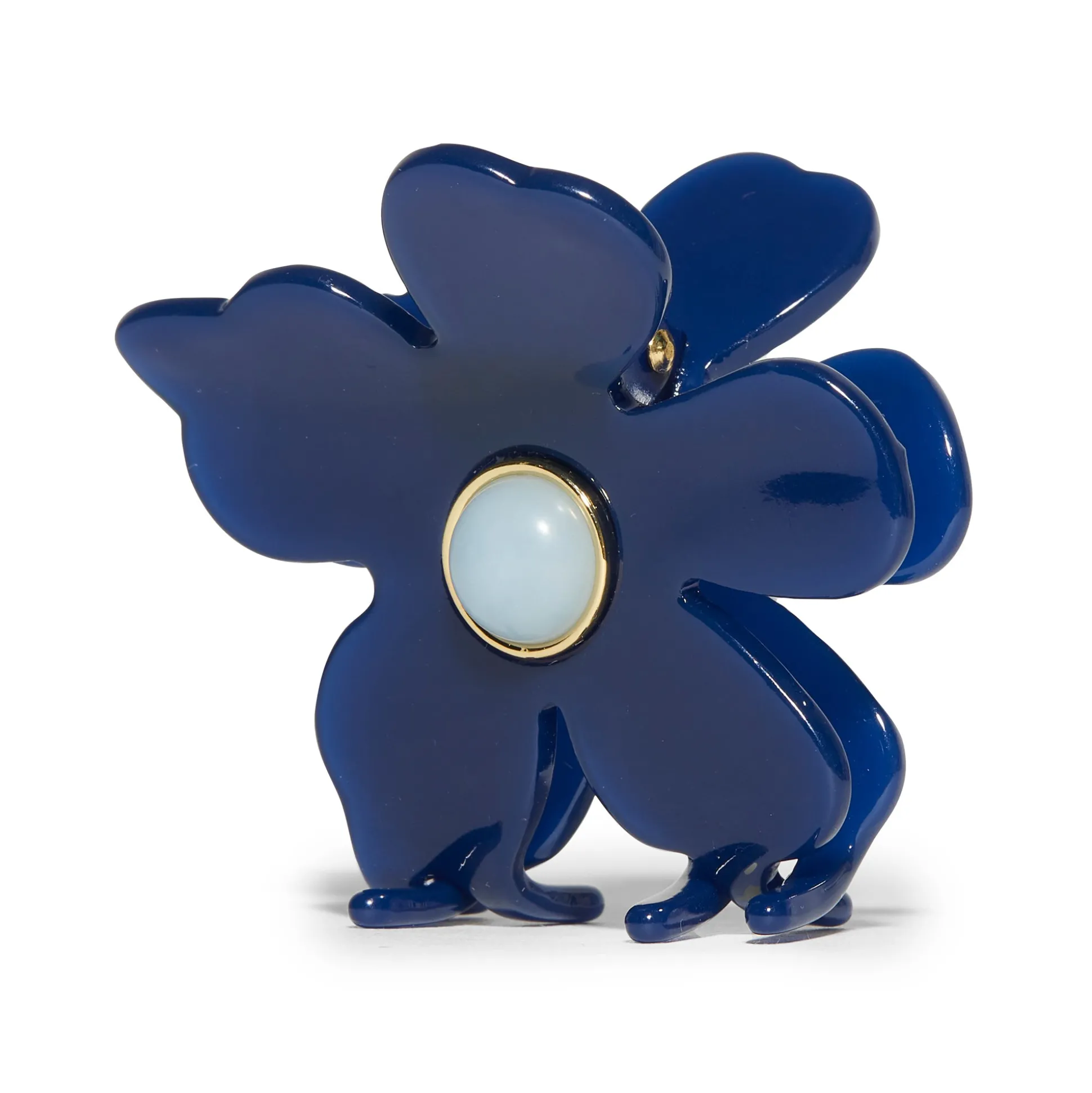 COBALT LILY CLAW CLIP