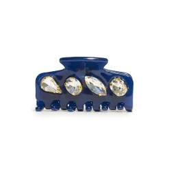 COBALT MINI CRYSTAL CLAW CLIP