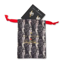 CRYSTAL LELE SADOUGHI X MARILYN MONROE PAVE KISS STUD EARRINGS