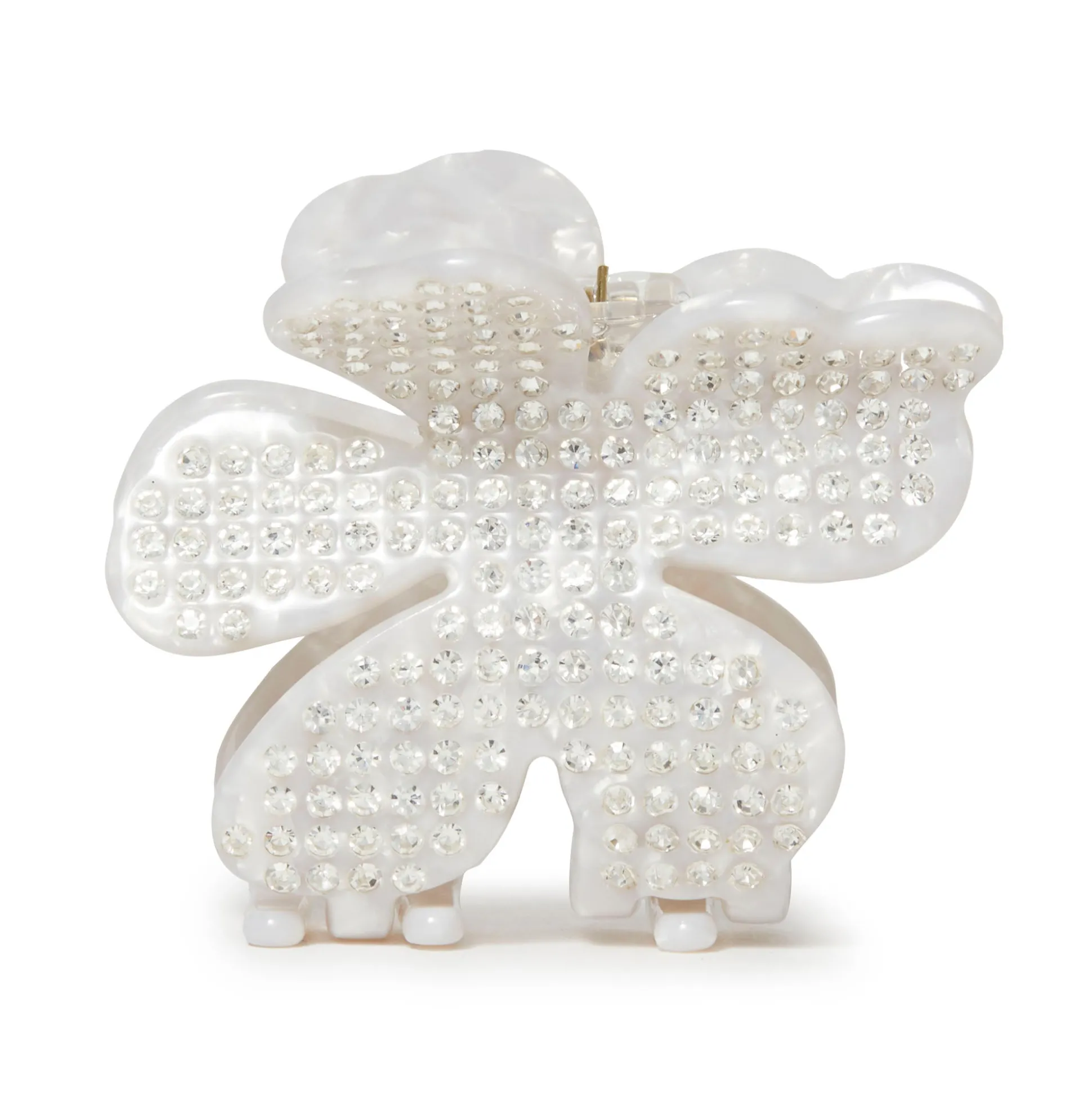 CRYSTAL LILY CLAW CLIP