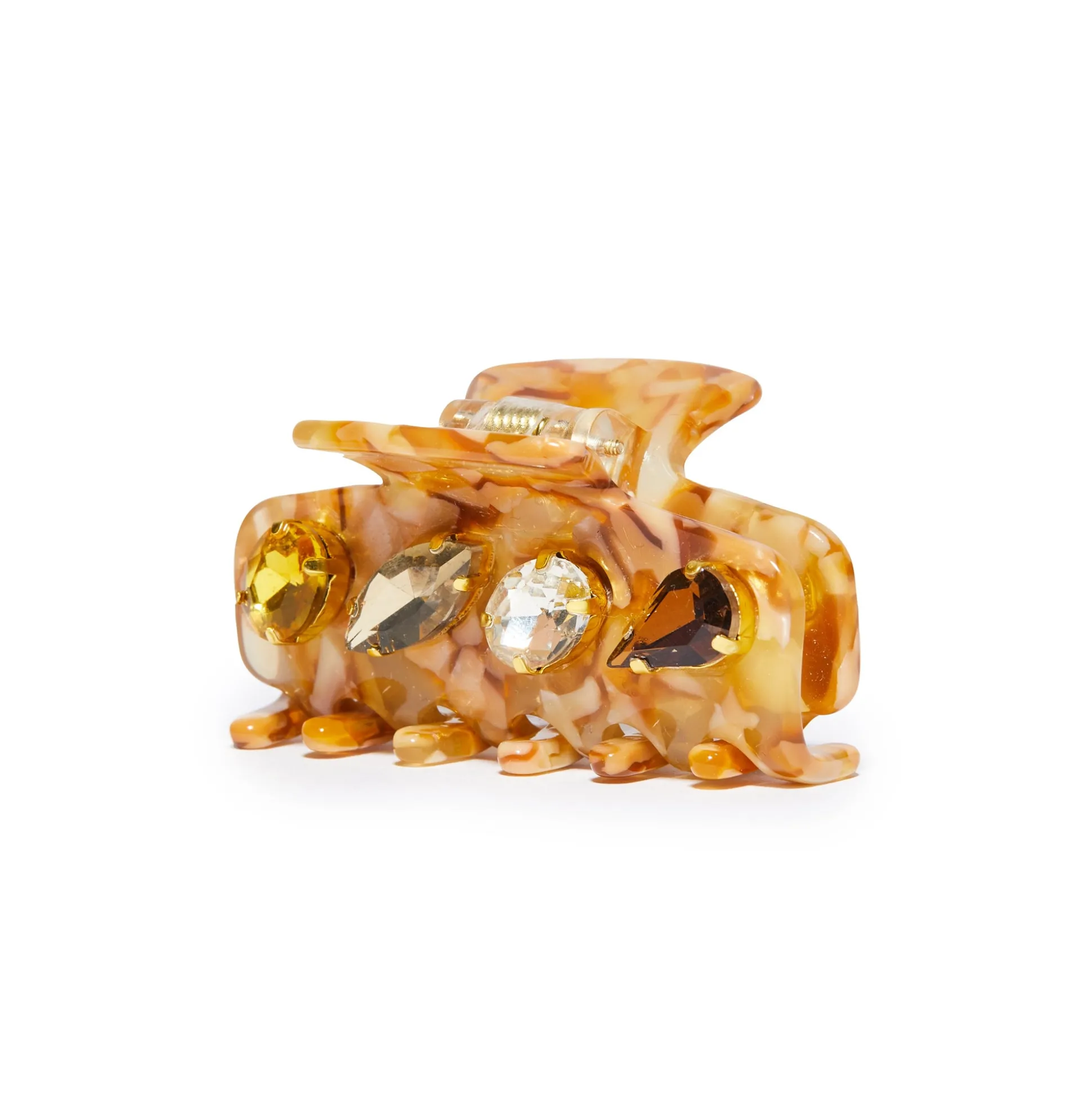 DANDELION MINI CRYSTAL CLAW CLIP