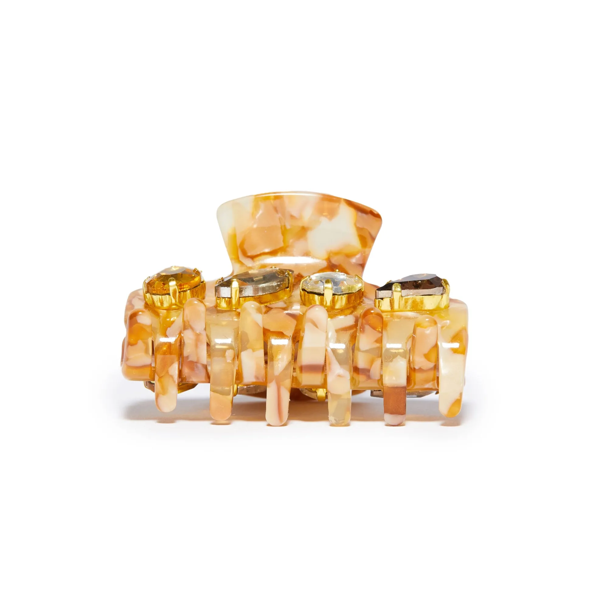 DANDELION MINI CRYSTAL CLAW CLIP