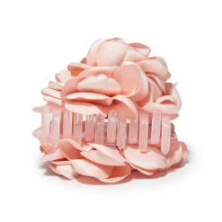 DUSTY ROSE PEONY FLOWER CLAW CLIP