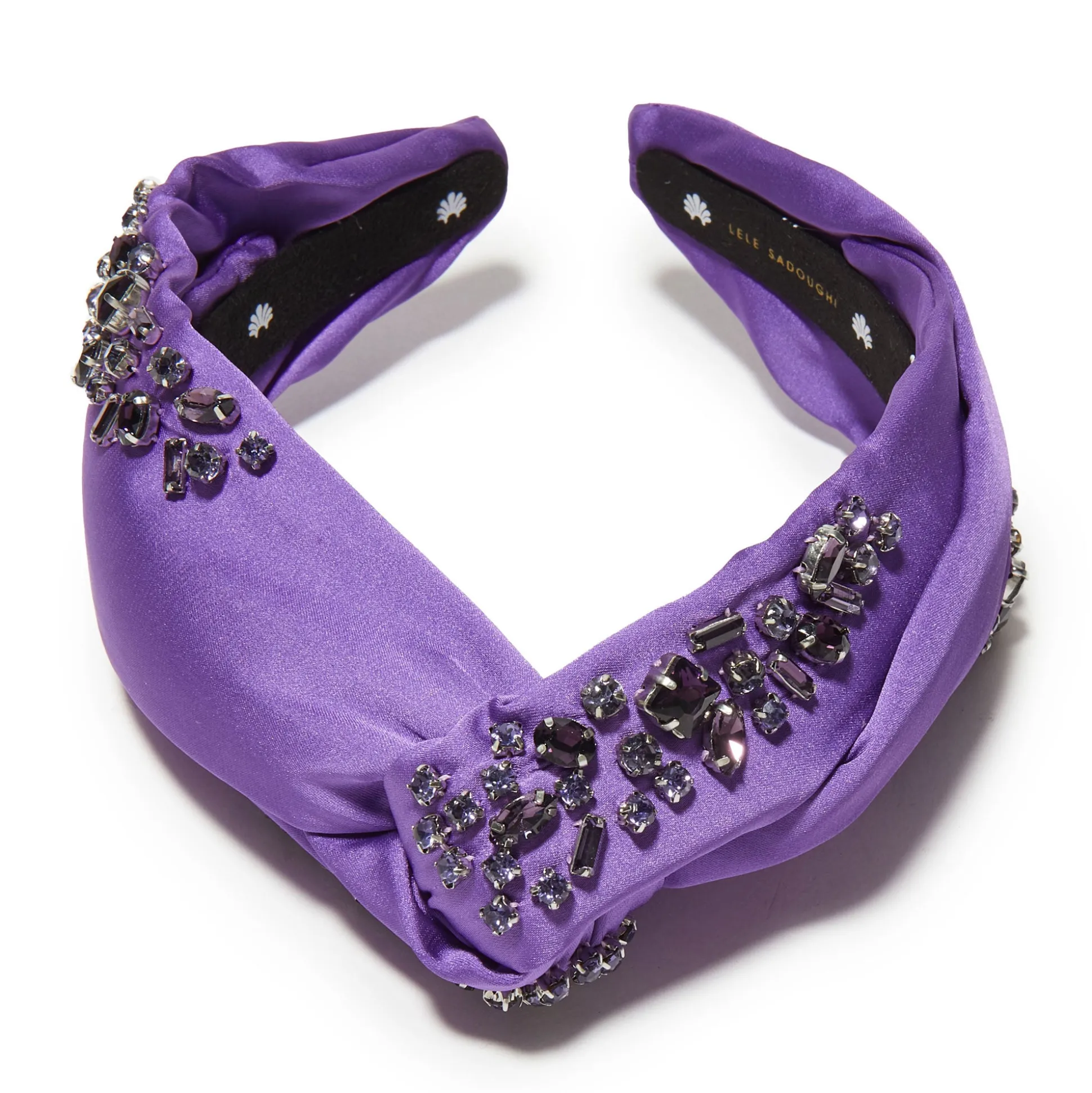 FEBRUARY AMETHYST MARLENE JEWELED BIRTHSTONE HEADBAND