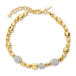 GOLD PEBBLE NECKLACE