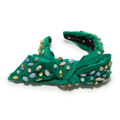 GRASS GREEN EXCLUSIVE HOLLY MULTI-CRYSTAL HEADBAND