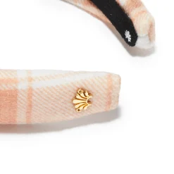 HARVEST PLAID KIDS BOW TIE HEADBAND
