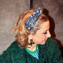 INDIGO GARDEN KNOTTED LIBERTY™ CRYSTAL HEADBAND