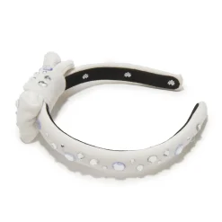 IVORY EXCLUSIVE SLIM HOLLY CRYSTAL HEADBAND