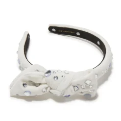 IVORY EXCLUSIVE SLIM HOLLY CRYSTAL HEADBAND