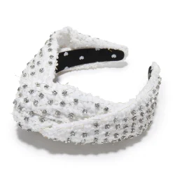 IVORY GRETA GOLD FLECK HEADBAND