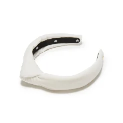 IVORY KIDS VELVET KNOTTED HEADBAND