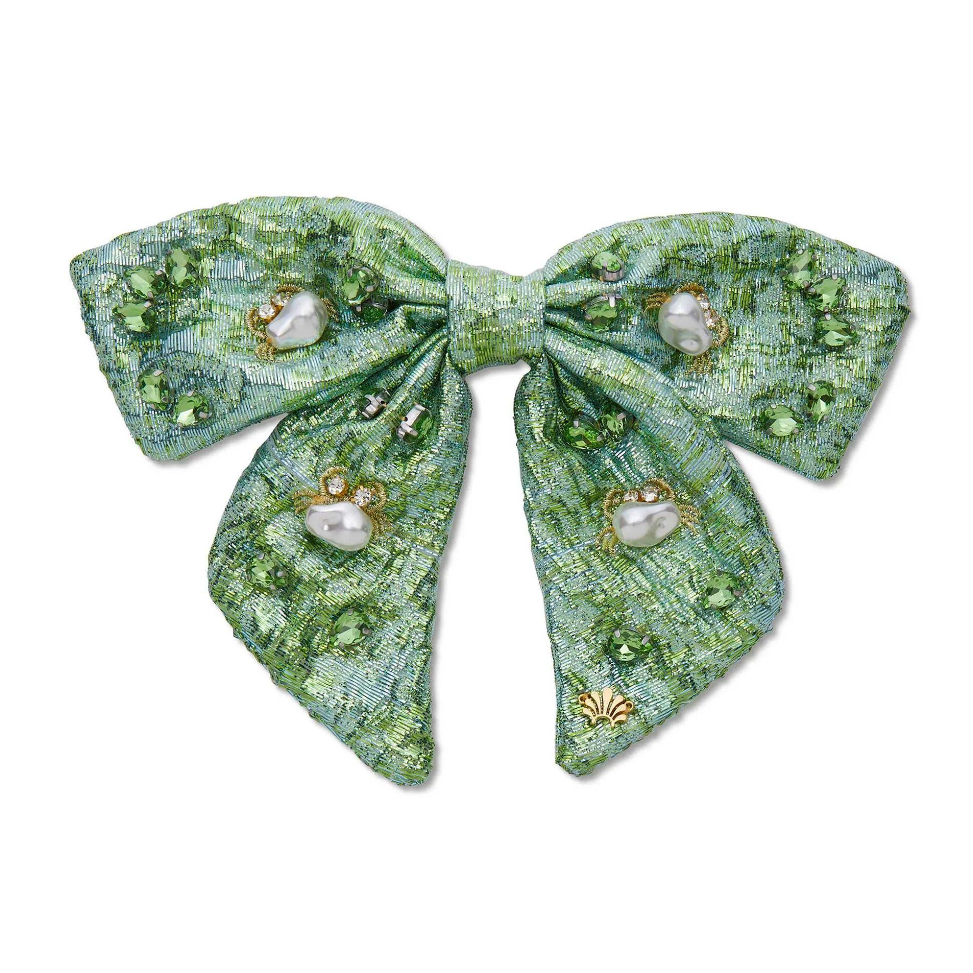 JADE LIBBY PEARL EMBELLISHED BOW