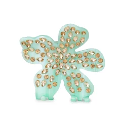 JADE TOPAZ LILY CLAW CLIP