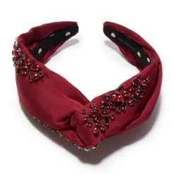 JANUARY GARNET MARLENE JEWELED BIRTHSTONE HEADBAND