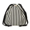 JET IVORY DRAWSTRING HEADBAND STORAGE POUCH