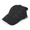 JET LACE BOW EMBELLISHED BASEBALL CAP