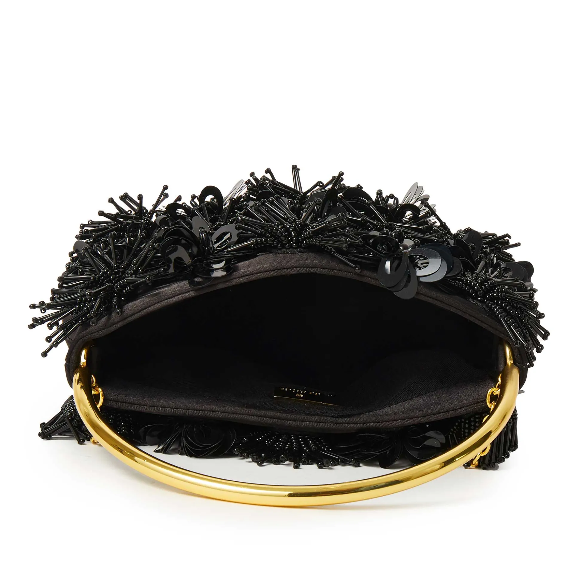 JET MARLOWE FLORAL APPLIQUE HANDBAG