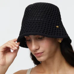 JET OPEN WEAVE BUCKET HAT