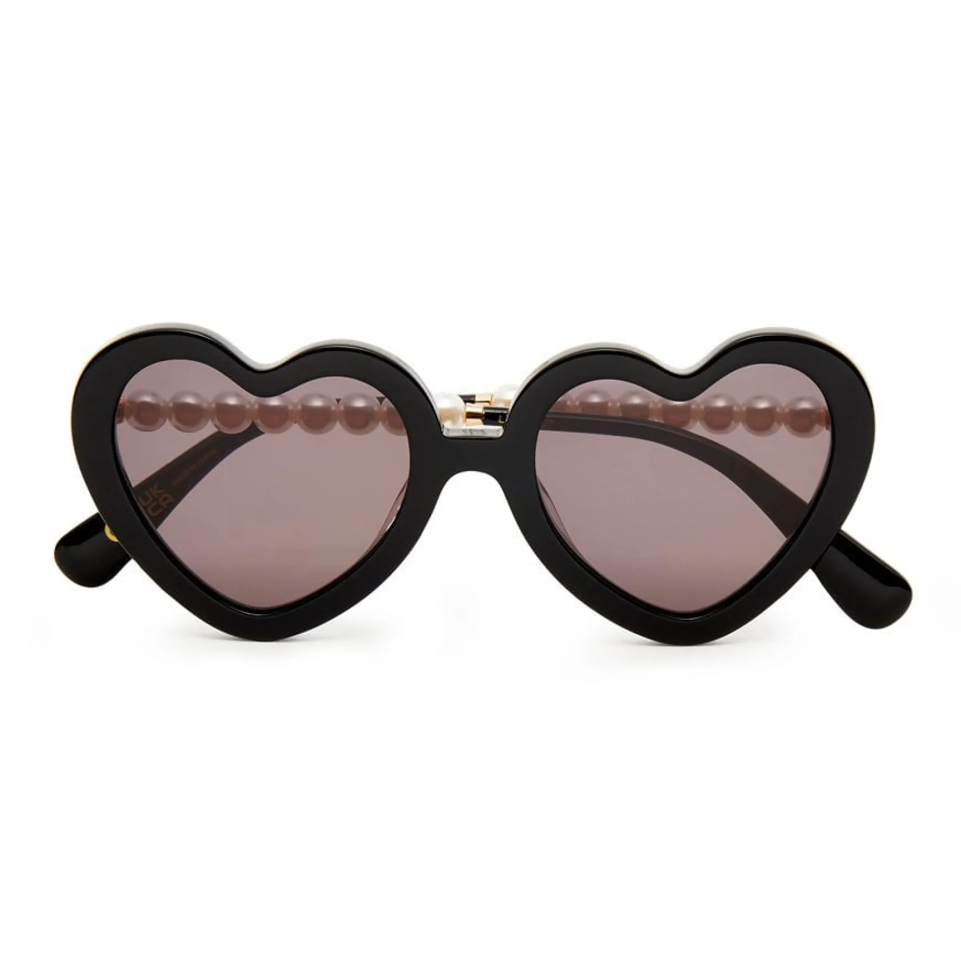 JET PEARL ARM SWEETHEART SUNGLASSES